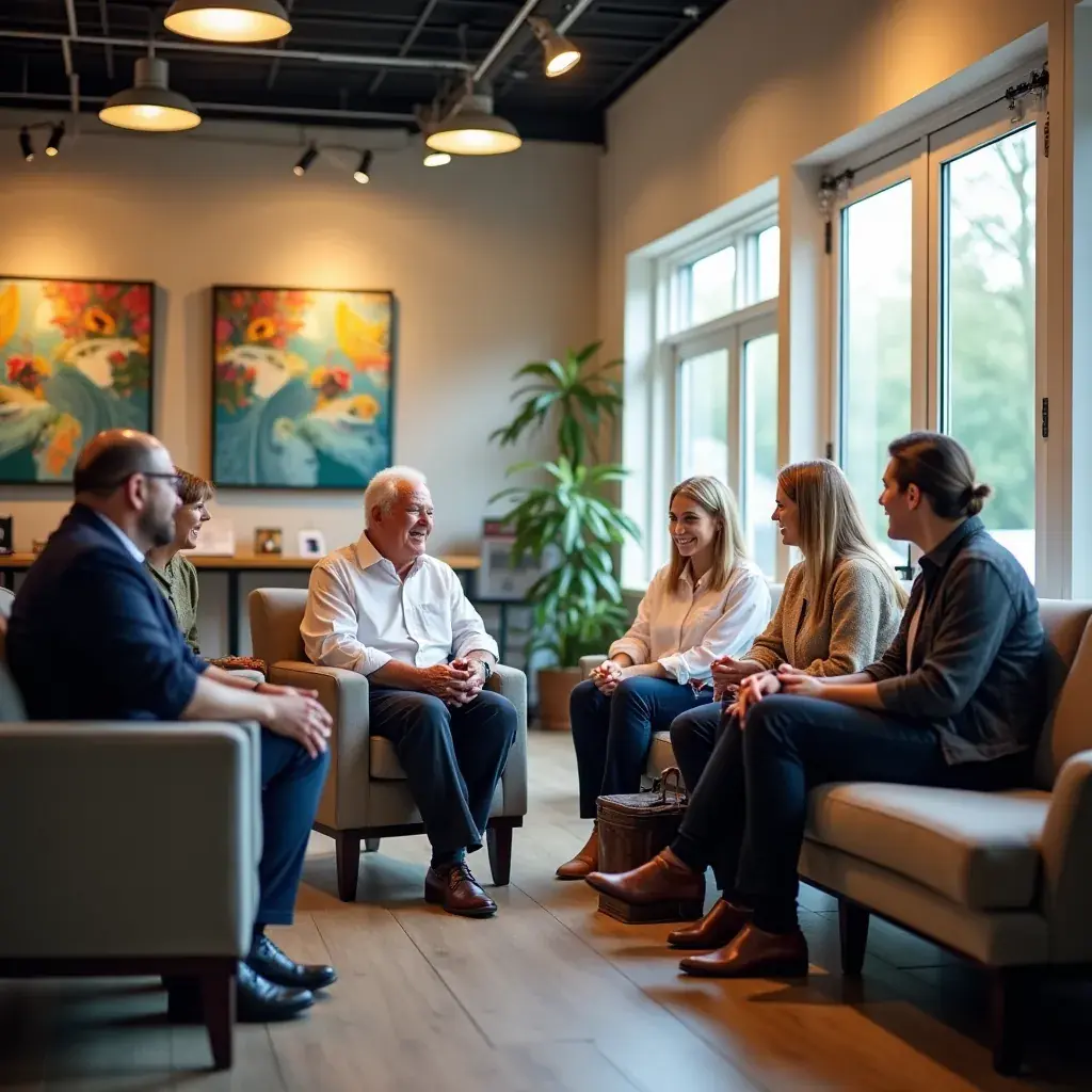 Professional team collaboration